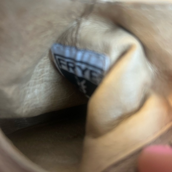 FRYE size 6.5 booties good used condition could use a good clean price reflects - Picture 14 of 15